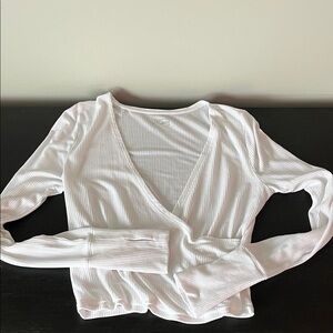 American Eagle Wrap Long Sleeve